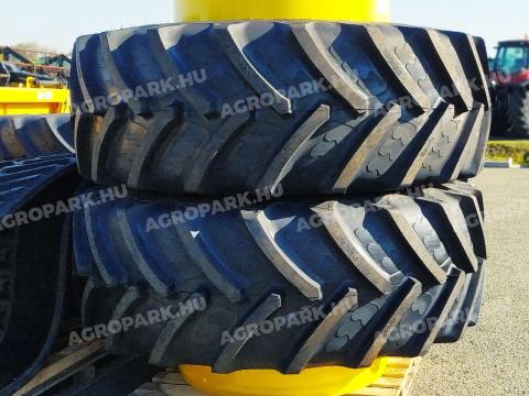 ÚJ Alliance 710/70R42 gumizású ikerkerék szett. 23x42-es ikerfelni 350mm-es távtartóval, 12 db szerelékkel és új Alliance gumiabroncsok