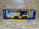 ÚJ JCB 4CX Bruder játékmarkoló árokásóval. valósághű funkciók, strapabíró kialakítás ABS műanyagból, 4 éves kortól ajánlott, 1:16 méretarány