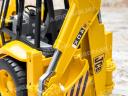 ÚJ JCB 4CX sárga játékmarkoló árokásóval. valósághű funkciók, strapabíró kialakítás ABS műanyagból, 4 éves kortól ajánlott, 1:16 méretarány