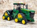 ÚJ John Deere 9620RX hevederes Bruder játéktraktor. valósághű funkciók, strapabíró kialakítás, ABS műanyagból, 4 éves kortól ajánlott,1:16 méretarány, original Bruder