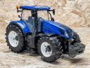 ÚJ New Holland T7.315 Bruder játéktraktor. valósághű funkciók, strapabíró kialakítás ABS műanyagból, 4 éves kortól ajánlott, 1:16 méretarány