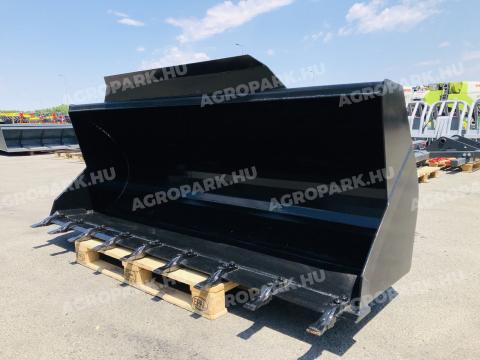 ÚJ földkanál 1 m³ méretben. Manitou teleszkópos rakodóhoz, 235 cm széles, 1 m³-es méret, Manitou felfogatással, cserélhető körmökkel ÚJ földkanál 1 m³ méretben. Manitou teleszkópos rakodóhoz, 235 cm széles, 1 m³-es méret, Manitou felfogatással, cserélhető körmökkel