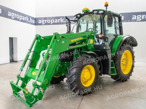 ÚJ homlokrakodó John Deere traktorokhoz. 6090M-6120M rövid alvázas modellekhez (MY20-), joystick, párhuzamos szintezés, 2000 kg teherbírás ÚJ homlokrakodó John Deere traktorokhoz. 6090M-6120M rövid alvázas modellekhez (MY20-), joystick, párhuzamos szintezés, 2000 kg teherbírás