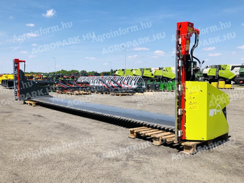 ÚJ Claas C660 6,6 méteres repcetoldat 2db oldalkaszával