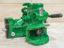 ÚJ automata vonófej (330 mm széles, zöld). gyártmány: Rockinger │ kompatibilis: John Deere erőgép │ mennyiség: 1 darab
