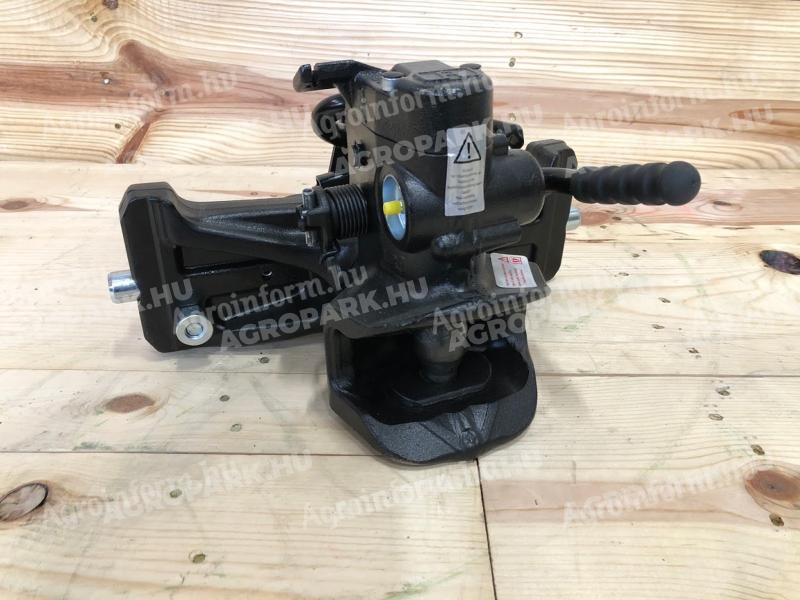 ÚJ automata vonófej (390 mm széles, fekete). gyártmány: Rockinger | kompatibilis: mezőgazdasági erőgép│mennyiség: 1 darab