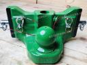 ÚJ K80 vonófej (330 mm széles, zöld). gyártmány: Rockinger │ kompatibilis: John Deere erőgép │ mennyiség: 1 darab
