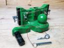 ÚJ K80 vonófej (330 mm széles, zöld). gyártmány: Rockinger │ kompatibilis: John Deere erőgép │ mennyiség: 1 darab
