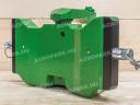 ÚJ K80 vonófej (330 mm széles, zöld). gyártmány: Rockinger │ kompatibilis: John Deere erőgép │ mennyiség: 1 darab