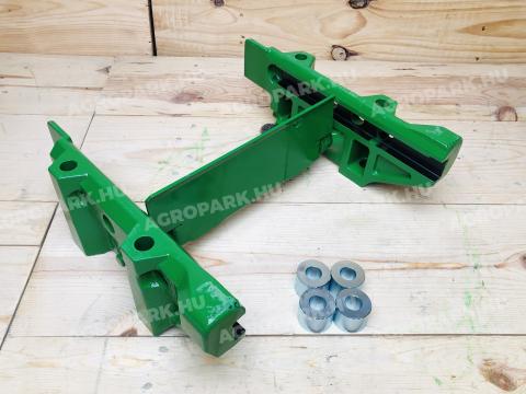 ÚJ 4 pozíciós rövid létra 390 mm széles vonófejhez. gyártmány: Rockinger │ kompatibilis: John Deere erőgép │ mennyiség: 1 darab ÚJ 4 pozíciós rövid létra 390 mm széles vonófejhez. gyártmány: Rockinger │ kompatibilis: John Deere erőgép │ mennyiség: 1 darab