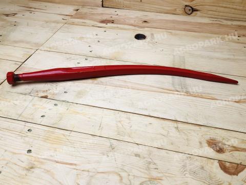 ÚJ trágyavilla tüske, 680 mm hosszúságban. hajlított kivitel, dupla T profil, M22x1,5 menettel, kúpos anyával, AGROPARK trágyavillákhoz ÚJ trágyavilla tüske, 680 mm hosszúságban. hajlított kivitel, dupla T profil, M22x1,5 menettel, kúpos anyával, AGROPARK trágyavillákhoz