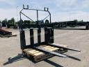 ÚJ raklapvilla és konzol. JCB teleszkópos rakodóhoz Q Fit felfogatással, terhelhetőség: 3.500 kg villapáronként, hosszúság: 135 cm
