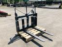 ÚJ raklapvilla és konzol. JCB teleszkópos rakodóhoz Q Fit felfogatással, terhelhetőség: 3.500 kg villapáronként, hosszúság: 135 cm