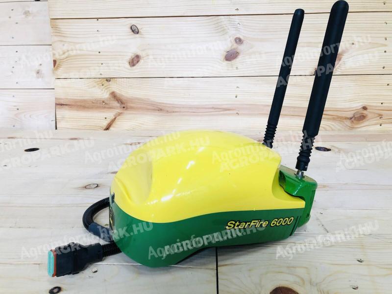 ÚJ John Deere StarFire 6000 (SF6000) antenna + John Deere 4G RTK modem. RTK (+/- 2,5cm), SF3+RTK aktivációk, 4G SIM kártyás RTK modem