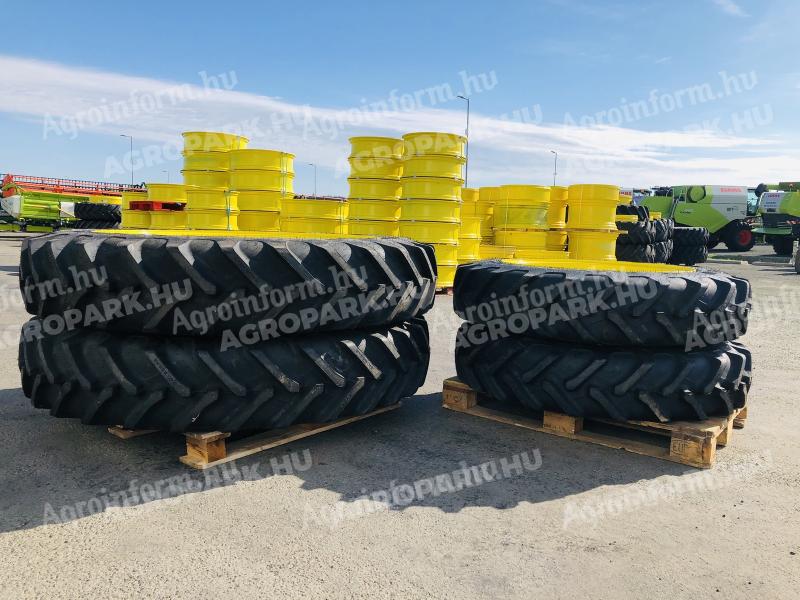 ÚJ állítható művelőkerék szett 270/95R32 és 340/85R48. John Deere 6090M-6140M (MY20), 6125R, 6130R, 6130M, 6140M, 6420, 6430 traktorhoz, CEAT