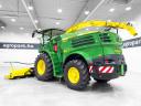 John Deere 8200 4WD (389/630 üzemórás) silózó, Kemper 360+ asztallal, szemroppantó, Activefill