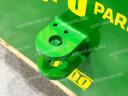 ÚJ 1200 kg-os tömbsúly John Deere súlytartó konzolra. fém külső héj, beton belső, zöld színű, vonórésszel, AGROPARK felirattal