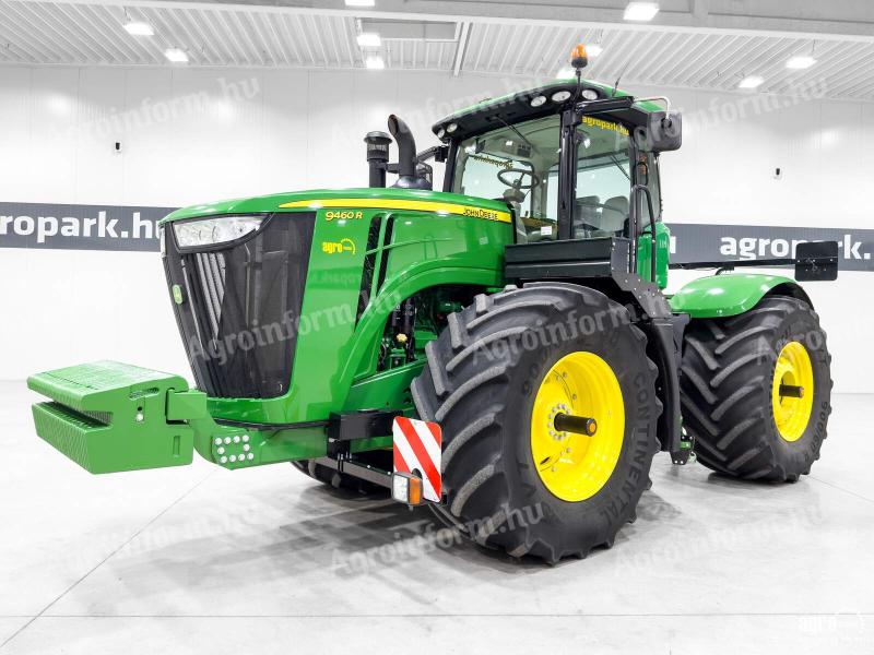 John Deere 9460R (3616 üzemórás) aktív ülés, 900-as gumik, hidraulika karok