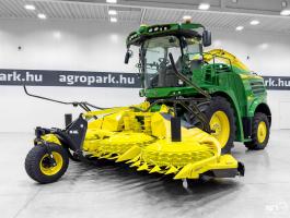 John Deere 8400 4WD (439/819 üzemórás) silózó, Kemper 460+ Stalkbuster asztallal, 40 km/h-ás váltóval