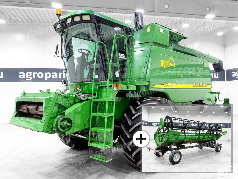 John Deere 9640 WTS (2307/4753 üzemórás) kombájn, 618R asztallal, doblassító, 800/65R32 gumizás