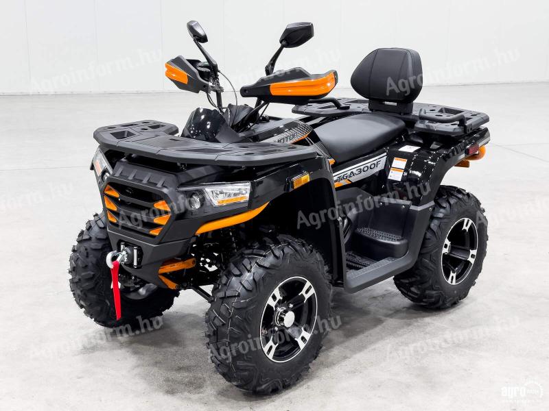 ÚJ TAO MOTOR TGA300F ATV / Quad, T3b traktorra vizsgáztatva, sisak nélkül vezethető, 2 személyes, vontathat, csörlővel