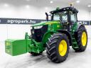 John Deere 7230R (4395 üzemóra) traktor, CommandQuad 50 km/h, full AutoTrac