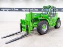 Merlo P101.10 HM (8314 üzemóra) 10 méteres emelési magasság, 10.000 kg teherbírás, Joystick vezérlés, raklapvilla, Sideshift, 145 LE motor
