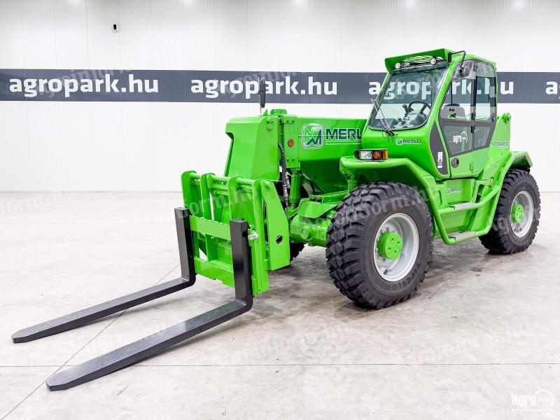 Merlo P101.10 HM (8314 üzemóra) 10 méteres emelési magasság, 10.000 kg teherbírás, Joystick vezérlés, raklapvilla, Sideshift, 145 LE motor