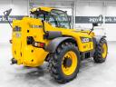 JCB 550-80 (6799 üzemórás) teleszkópos rakodó 8,1 m és 5.000 kg, Joystick, klíma, raklapvilla, 140 lit. szivattyú