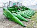John Deere Kemper 608C 8 soros, csukható kukoricaasztal John Deere kombájnokhoz, szárzúzó, csonktaposó, 75 cm-es sortáv, StalkMaster
