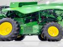 John Deere S680i (1597/2293 üzemórás) rotoros kombájn, 9,1 m 630R asztal + kocsi + repcetoldat, ProDrive, GoodYear széles gumik