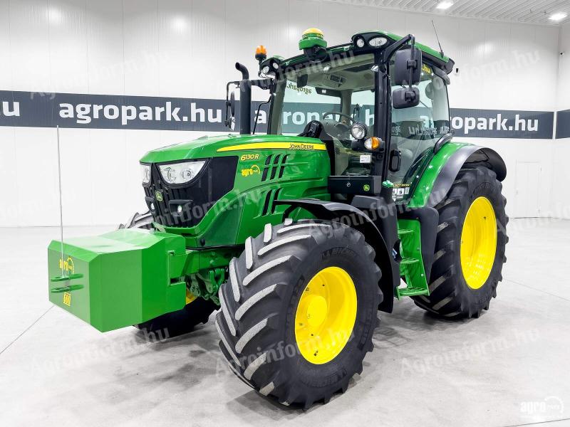 John Deere 6130R (3476 üzemórás) 4 hengeres, AutoQuad 50 km/h, TLS, HCS, full AutoTrac, Michelin