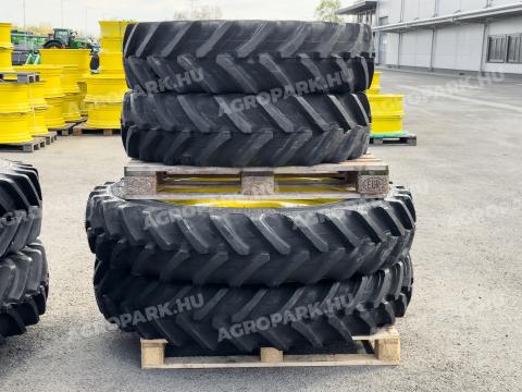 ÚJ fix művelőkerék szett 320/85R28 és 320/90R42. John Deere 5075M-5115M, 5090R-5125R traktorokhoz, CEAT gumizással ÚJ fix művelőkerék szett 320/85R28 és 320/90R42. John Deere 5075M-5115M, 5090R-5125R traktorokhoz, CEAT gumizással