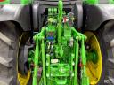 John Deere 6155R (2607 üzemórás) traktor, AutoQuad 50 km/h, TLS, rug. fülke, full RTK, új homlokrakodó, légfék, Trelleborg