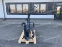 ÚJ BigBag zsákemelő. JCB Q-Fit felfogatással, JCB teleszkópos rakodókhoz, állítható magasságú, erősített kampóval, 1.000 kg-os teherbírás