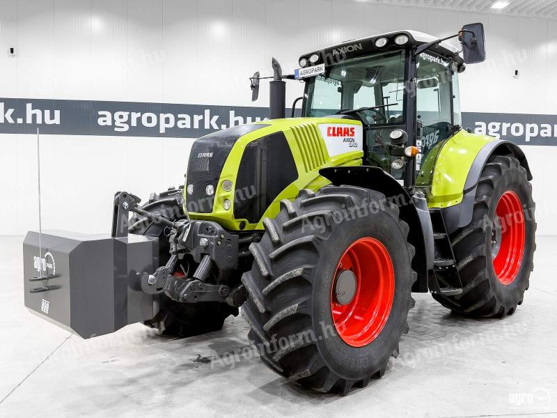Claas Axion 840 CEBIS (5971 üzemórás) traktor, Hexashift 50 km/h