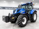 DEMO New Holland T7.210 (711 üzemórás) traktor, Power Command 50 km/h, rug. híd, rug. fülke, légfék, aut. kormányzás