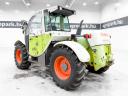 Claas Targo K70 (5514 üzemórás) teleszkópos rakodó, Powershift 40 km/h, klíma, 2 db kanállal