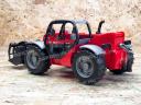 ÚJ Manitou MLT 633 Bruder játék teleszkópos rakodó. valósághű funkciók, strapabíró kivitel ABS műanyagból, 4 éves kortól, 1:16 méretarány