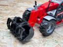 ÚJ Manitou MLT 633 Bruder játék teleszkópos rakodó. valósághű funkciók, strapabíró kivitel ABS műanyagból, 4 éves kortól, 1:16 méretarány