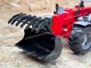 ÚJ Manitou MLT 633 Bruder játék teleszkópos rakodó. valósághű funkciók, strapabíró kivitel ABS műanyagból, 4 éves kortól, 1:16 méretarány