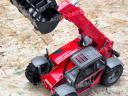 ÚJ Manitou MLT 633 Bruder játék teleszkópos rakodó. valósághű funkciók, strapabíró kivitel ABS műanyagból, 4 éves kortól, 1:16 méretarány
