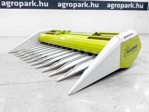 ÚJ SunSeed Xtra 6-75 4,5 m-es, 6 soros, sorfüggetlen napraforgó asztal, adapter (Claas) ÚJ SunSeed Xtra 6-75 4,5 m-es, 6 soros, sorfüggetlen napraforgó asztal, adapter (Claas)