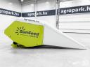 BÉRELHETŐ - ÚJ SunSeed Xtra 6-75 4,5 m-es, 6 soros, sorfüggetlen napraforgó asztal, adapter (Claas)