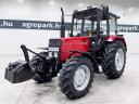 MTZ 892.2 (4869 üzemórás) traktor, egyenes hidas, piros rendszámos