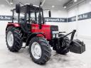 MTZ 892.2 (4869 üzemórás) traktor, egyenes hidas, piros rendszámos