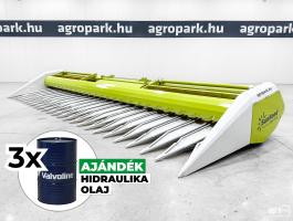 BÉRELHETŐ - ÚJ SunSeed Xtra 12-75 9 m-es, 12 soros, sorfüggetlen napraforgó asztal, adapter (Claas)