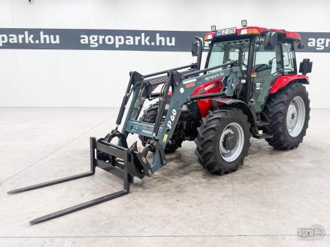 Case IH JXU 115 (7706 üzemóra) traktor, 40 km/h váltó, homlokrakodó, légfék, klíma Case IH JXU 115 (7706 üzemóra) traktor, 40 km/h váltó, homlokrakodó, légfék, klíma