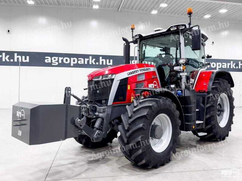 Massey Ferguson 8S.265 EXDE (1863 üzemórás) traktor, Dyna E-Power 50 km/h, full MF RTK kormányzás