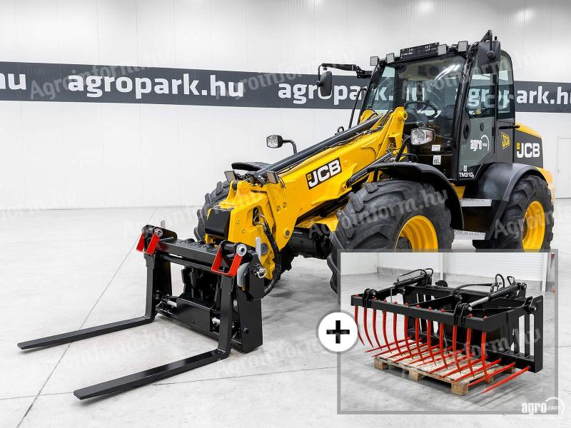 JCB TM310S Agri (5579 üzemórás) trágyavillával, 5,2 m-es emeléssel